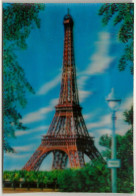 75 - B25995CPSM - ARR,07 - Tour Eiffel - Relief 3D Visiomatic - 1967 - PARIS - Arrondissement: 07
