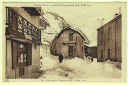 66 - B19116CPA - PORTE - PUYMORENS - Une Rue Du Village - Cafe NUXARI - Très Bon état - PYRENEES-ORIENTALES - Autres & Non Classés