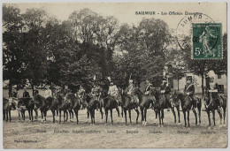 49 - B22852CPA - SAUMUR - Les Officiers Etrangers - Très Bon état - MAINE ET LOIRE - Saumur