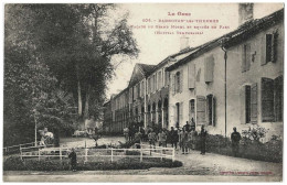 32 - B23039CPA - BARBOTAN LES THERMES - Façade De Grand Hotel Et Entree Du Parc - Hopital Temporaire - Très Bon état - G - Barbotan