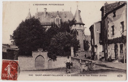 63 - B21908CPA - SAINT ST AMANT TALLENDE - Le Chateau De La Tour Fondue - Entree - Très Bon état - PUY-DE-DOME - Autres & Non Classés