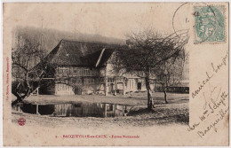 76 - B21650CPA - BACQUEVILLE EN CAUX - Ferme Normande - Très Bon état - SEINE-MARITIME - Autres & Non Classés