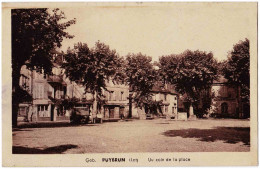 46 - B23096CPA - PUYBRUN - Un Coin De La Place - Très Bon état - LOT - Other & Unclassified