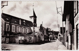 77 - B20981CPSM - DAMMARIE LES LYS - Rue De La Fontaine Et Eglise - Très Bon état - SEINE-ET-MARNE - Dammarie Les Lys