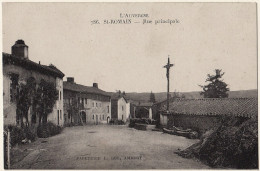 63 - B18931CPA - SAINT ROMAIN - Rue Principale - Parfait état - PUY-DE-DOME - Autres & Non Classés