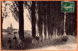 17 - B34213CPA - GEMOZAC - Un Coin - Vue Prise De La Gémoze - Très Bon état - CHARENTE-MARITIME - Autres & Non Classés