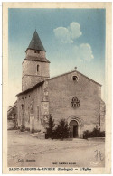 24 - B26003CPA - ST SAINT PARDOUX LA RIVIERE - L' Eglise - Très Bon état - DORDOGNE - Other & Unclassified