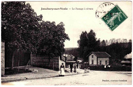 51 - B23385CPA - JONCHERY SUR VESLE - Le Passage à Niveau - Bon état - MARNE - Jonchery-sur-Vesle