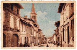 82 - B23290CPA - BEAUMONT DE LOMAGNE - Rue De L' église - Très Bon état - TARN-ET-GARONNE - Beaumont De Lomagne