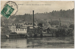 76 - B21812CPA - ELBEUF - Quartier Saint Etienne Et Cote Saint Auct - Très Bon état - SEINE-MARITIME - Elbeuf