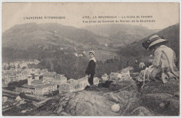 63 - B18860CPA - LA BOURBOULE - Vallee De Vendeix - Tricoteuse - Très Bon état - PUY-DE-DOME - La Bourboule