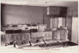 2 - B21228CPA - CREZANCY - Ecole Agriculture - Lavabos - Parfait état - AISNE - Sonstige & Ohne Zuordnung