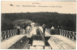 58 - B21140CPA - MONTREUILLON - Pont Aqueduc, La Rigole  D' Yonne - Très Bon état - NIEVRE - Autres & Non Classés