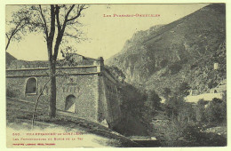 66 - B19087CPA - VILLEFRANCHE DE CONFLENT - Les Fortifications Et Bords De La Tet - Parfait état - PYRENEES-ORIENTALES - Autres & Non Classés