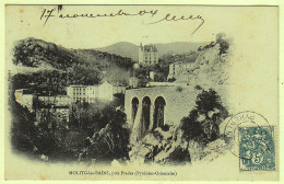 66 - B19121CPA - MOLITG LES BAINS - Pres Prades - Très Bon état - PYRENEES-ORIENTALES - Autres & Non Classés