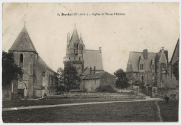 49 - B22859CPA - DURTAL - Eglise Et Vieux Château - Très Bon état - MAINE ET LOIRE - Durtal