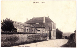 17 - B22393CPA - ARCHIAC - L' école - Très Bon état - CHARENTE-MARITIME - Autres & Non Classés