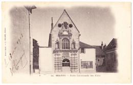 21 - B22231CPA - BEAUNE - Ecole Communale Des Filles - Carte Pionniere - Parfait état - COTE-D'OR - Beaune