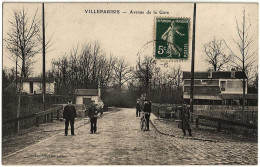 77 - B21442CPA - VILLEPARISIS - Avenue De La Gare - Parfait état - SEINE-ET-MARNE - Villeparisis