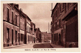 77 - B23381CPA - REBAIS - Rue De L' Etang - Parfait état - SEINE-ET-MARNE - Rebais