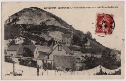 27 - B21404CPA - VERNON VERNONNET - Vieilles Maisons Sur La Colline Saint Michel - Parfait état - EURE - Vernon