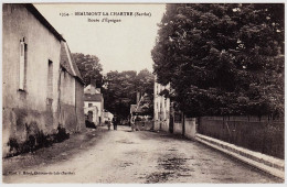 72 - B21108CPA - BEAUMONT LA CHARTRE - Route D'EPEIGNE - Très Bon état - SARTHE - Beaumont Sur Sarthe