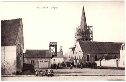 78 - B23178CPA - LIMAY - L' Eglise - Travaux, Roulottes - Carte Pioniere - Parfait état - YVELINES - Limay