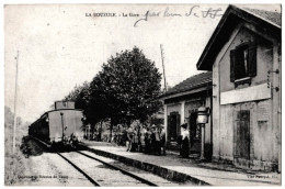 54 - B22987CPA - LA BOUZULE - La Gare - Train - Parfait état - MEURTHE-ET-MOSELLE - Otros & Sin Clasificación