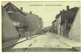 69 - B19379CPA - GIVORS - Route De Rive De Giers - Très Bon état - RHONE - Givors