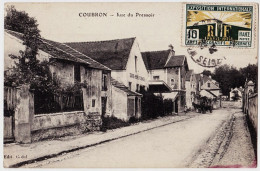 93 - B22115CPA - COUBRON - Rue Du Pressoir - Bon état - SEINE-SAINT-DENIS - Other & Unclassified