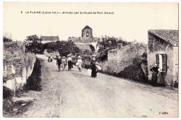 44 - B22178CPA - LA PLAINE - Arrivee Par La Route De Port Giraud - Très Bon état - LOIRE-ATLANTIQUE - La-Plaine-sur-Mer