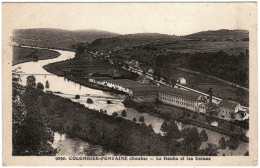 25 - B26088CPA - COLOMBIER FONTAINE - Le Doubs Et Les Usines - Très Bon état - DOUBS - Altri & Non Classificati