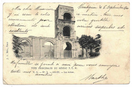 13 - B23348CPA - ARLES - Les Arenes - Obliteration 1900 - Resau P.L.M. - Bon état - BOUCHES-DU-RHONE - Arles