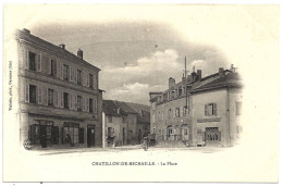 1 - B23274CPA - CHATILLON DE MICHAILLE - La Place - Carte Pionniere - Boulangerie - Parfait état - AIN - Unclassified