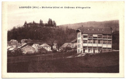 1 - B23266CPA - LOMPNES - Moderne Hotel  Et Château D'Angeville - Parfait état - AIN - Unclassified