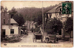 61 - B23236CPA - BAGNOLES DE L' ORNE - Le Vieux Bagnoles Et La Rue Des Bains - Assez Bon état - ORNE - Bagnoles De L'Orne