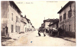 69 - B22174CPA - CERCIE - Grande Rue - Très Bon état - RHONE - Other & Unclassified