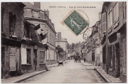 58 - B20953CPA - DONZY - Rue Notre Dame - Très Bon état - NIEVRE - Autres & Non Classés