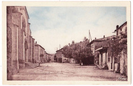 7 - B22255CPA - LUSSAS - Place De L' Eglise - Parfait état - ARDECHE - Other & Unclassified