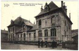 19 - B23404CPA - BRIVE - Nouvelle école Des Garçons - Avenue Firmin Marbeau - Très Bon état - CORREZE - Brive La Gaillarde