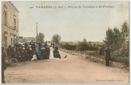 44 - T26605CPA - VARADES - Route De Varades à St-Florent. Mariage , Photographe - Assez Bon état - LOIRE-ATLANTIQUE - Varades