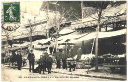 92 - T22715CPA - LEVALLOIS-PERRET - Un Coin Du Marché - Parfait état - HAUTS-DE-SEINE - Levallois Perret