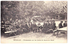 69 - T22342CPA - BRIGNAIS - Ets Henry Raginel - Promenade Sur Les Bords Du Garon En Baret - Très Bon état - RHONE - Brignais