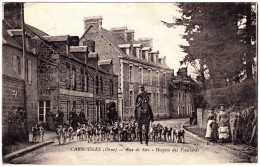 61 - T23528CPA - CARROUGES - Rue De SEES - Hospice Des Vieillards - Chasse à Courre - Très Bon état - ORNE - Carrouges