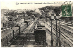 19 - B23400CPA - BRIVE - Vue Generale De La Gare - Bifurcation Tulle-Toulouse - Parfait état - CORREZE - Brive La Gaillarde