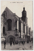 49 - B20945CPA - ANGERS - Attelage De Chiens - Eglise De La Trinite - Très Bon état - MAINE ET LOIRE - Angers