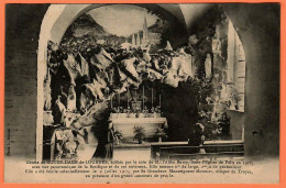 10 - B34244CPA - PALIS - Eglise - Grotte De Lourdes  Par Abbé BERRY 1911 - Très Bon état - AUBE - Sonstige & Ohne Zuordnung