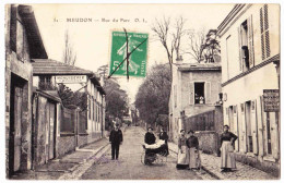 92 - B22221CPA - MEUDON - Rue Du Parc - Menuiserie DAVERNIER - Très Bon état - HAUTS-DE-SEINE - Meudon