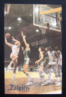 Postcard - Calendar Kaunas Žalgiris 1986 - Pallacanestro