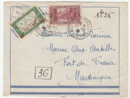 Lettre Philippeville/ Constantine/ Algérie Et Oblitération Daguin - Covers & Documents